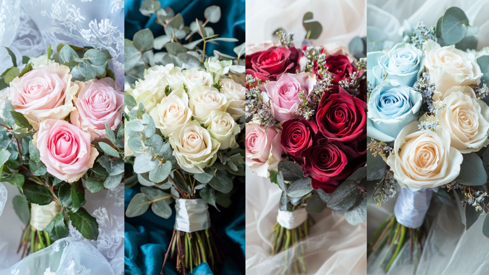 Nuances de roses et de fleurs complémentaires pour un deuil