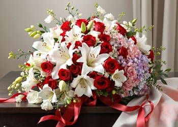 Quelles fleurs pour l'enterrement d'une femme ?